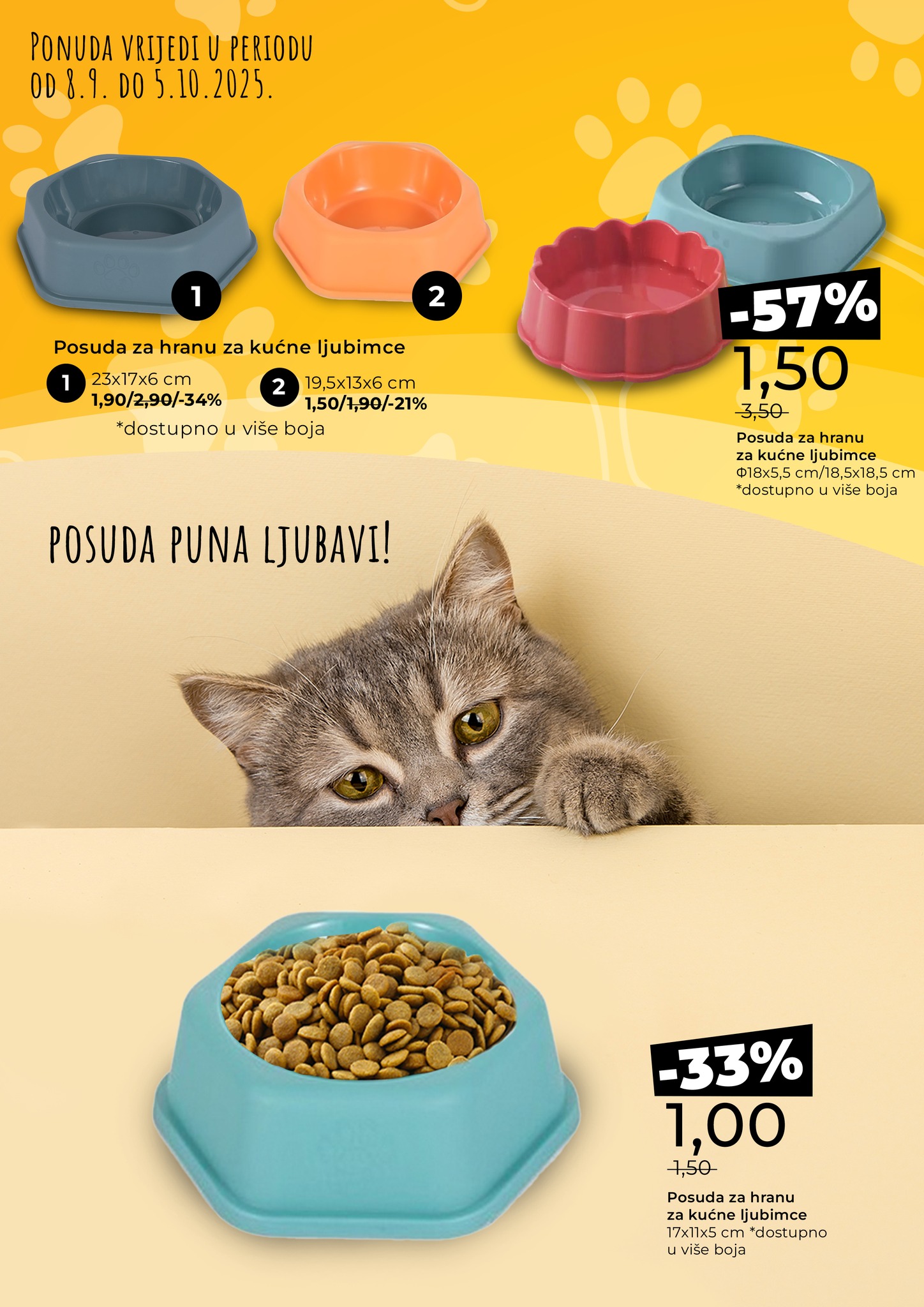 Bingo katalog KUĆNI LJUBIMCI 8-21.9.2025.