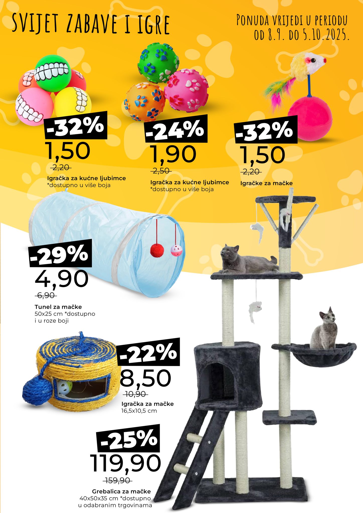 Bingo katalog KUĆNI LJUBIMCI 8-21.9.2025.