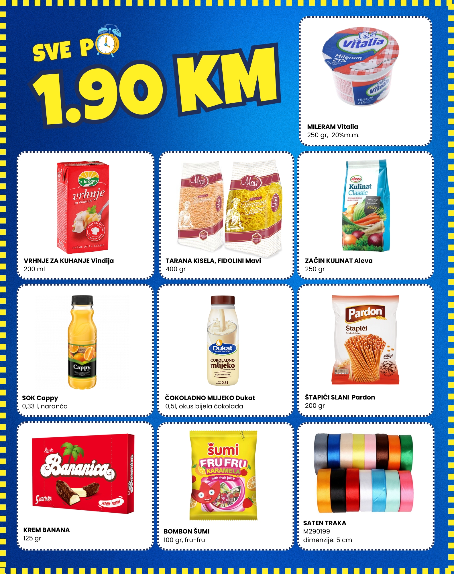Fis akcija VEĆ OD 1,90 KM