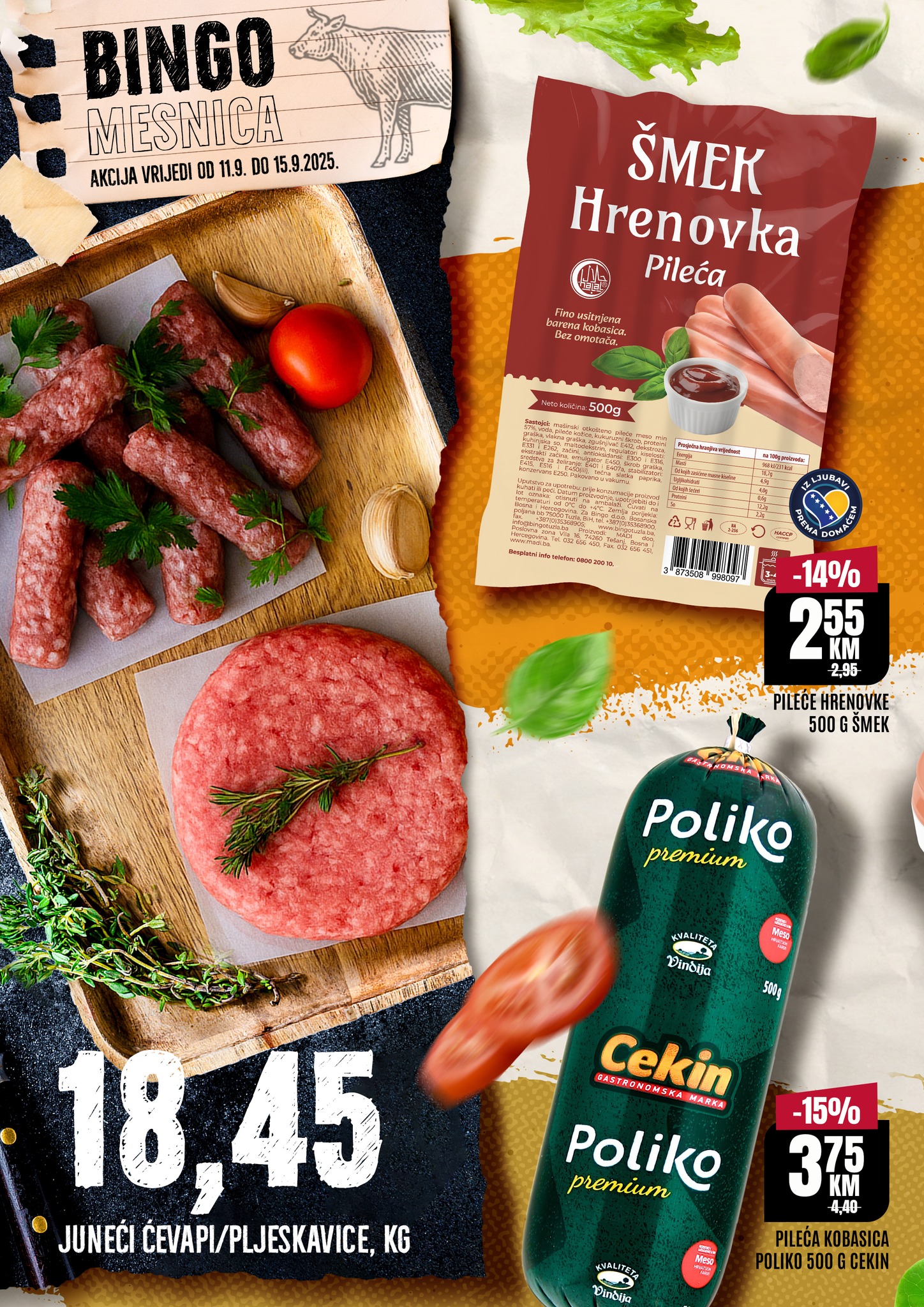 Bingo vikend akcija 11-14.9.2025.