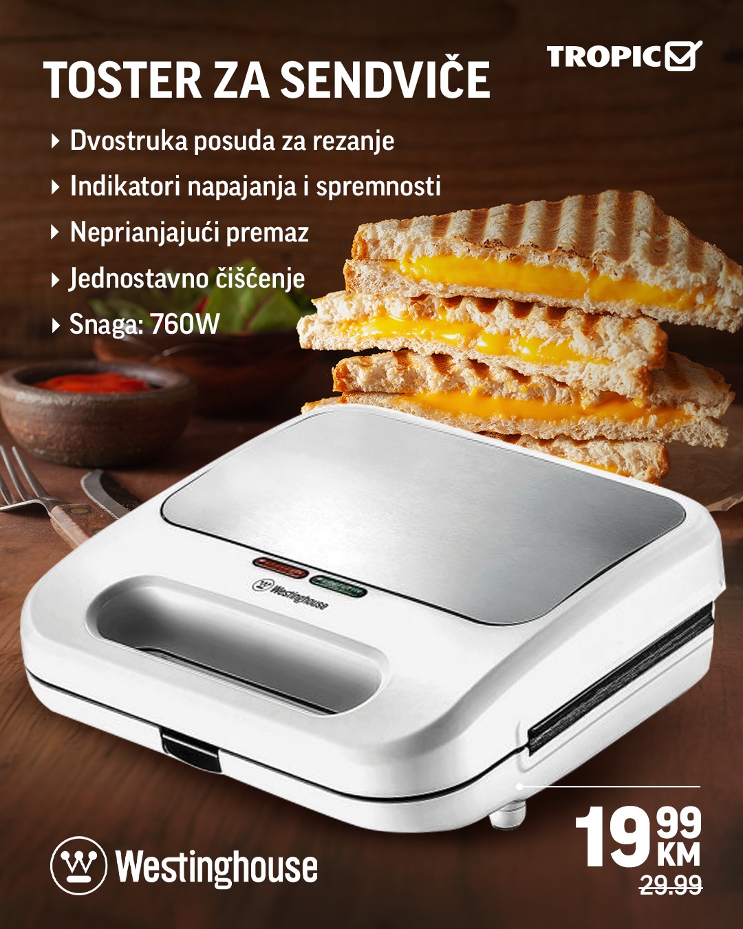 Tropic akcija - KUHINJSKI APARATI - od 22.9.2025. do isteka zaliha