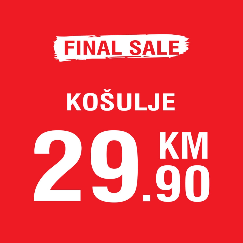 Jeordie's košulje samo 29,90 KM 