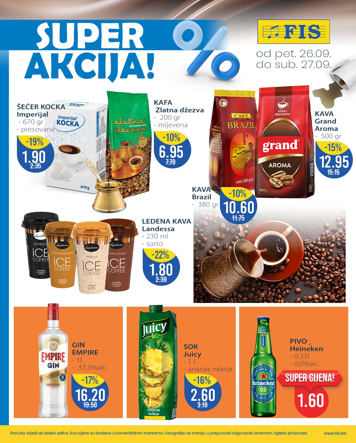 Fis vikend akcija 26-27.9.2025.