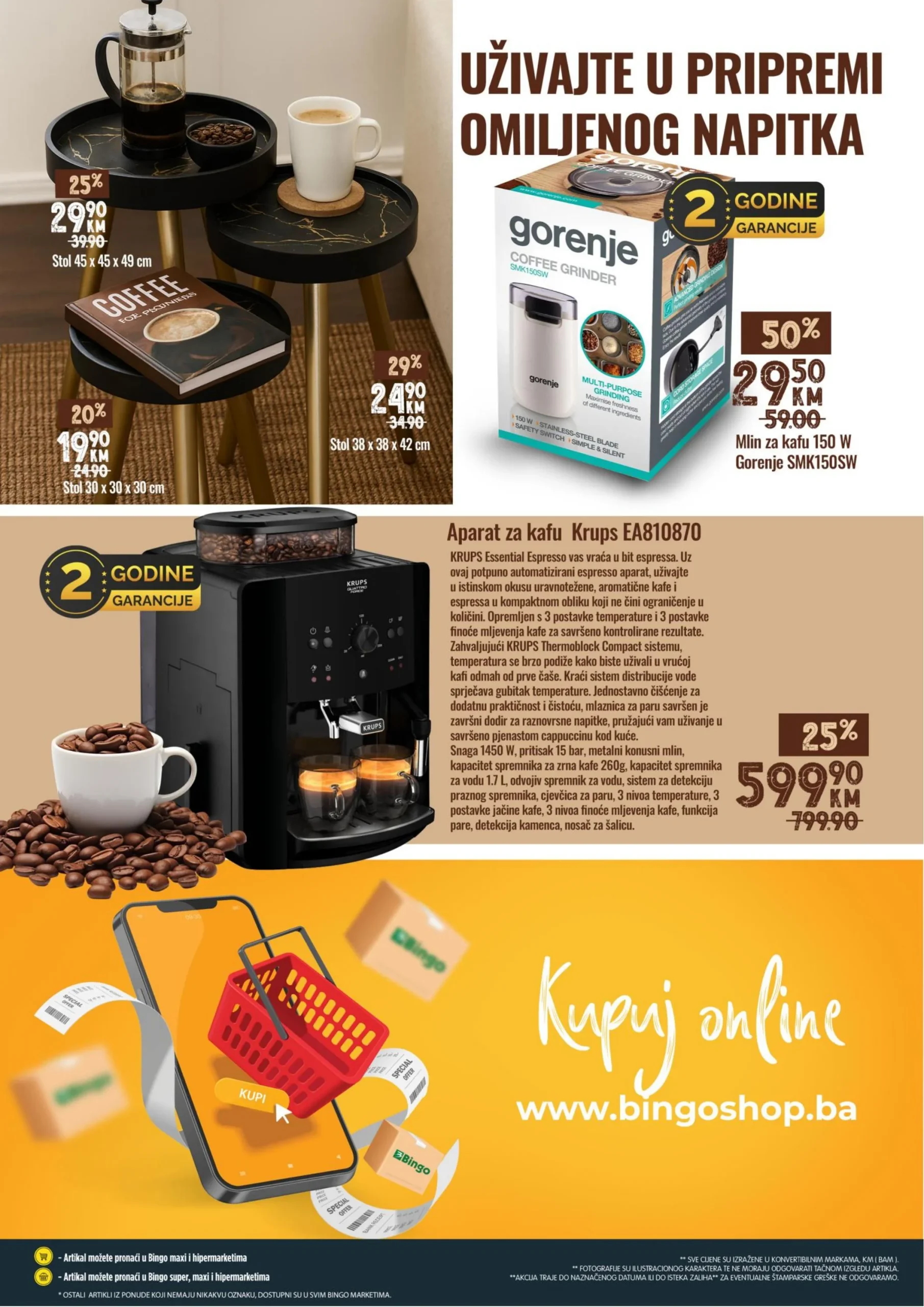 Bingo katalog KAFA - sniženja i akcija 24.9-1.10.2025.