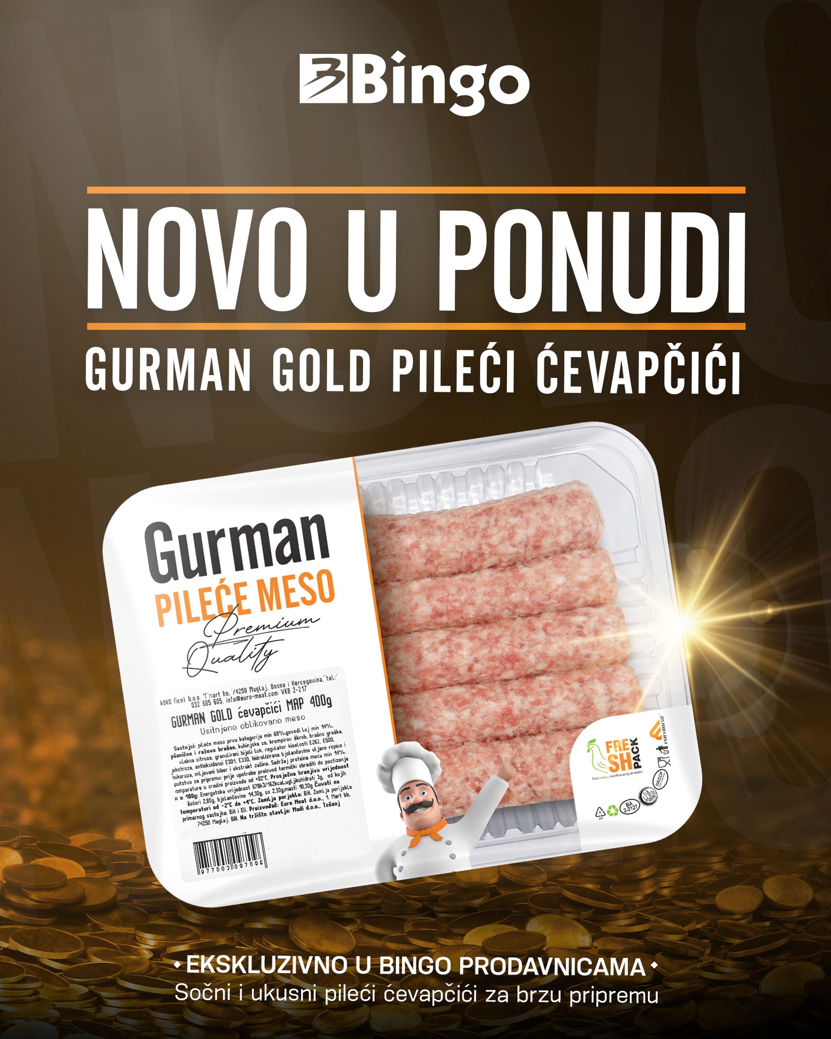 Bingo NOVO U PONUDI – od septembra 2025.