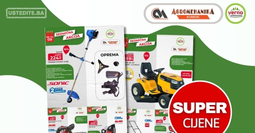 Verno by Agromehanika SEDMIČNA AKCIJA 8-14.9.2025.