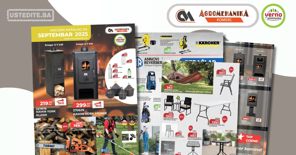 Verno by Agromehanika katalog septembar 2025.