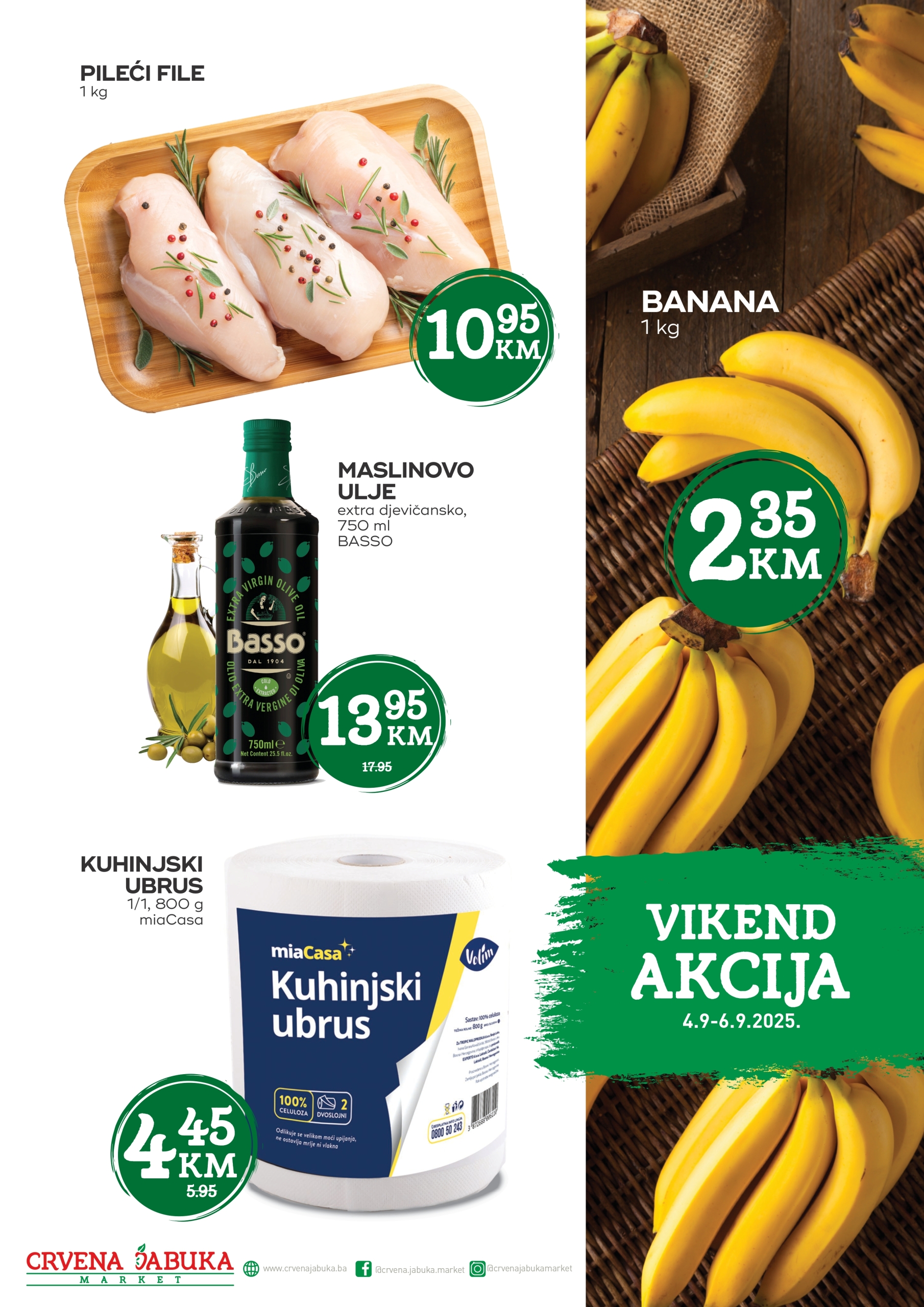 Crvena jabuka vikend akcija 4-30.9.2025.