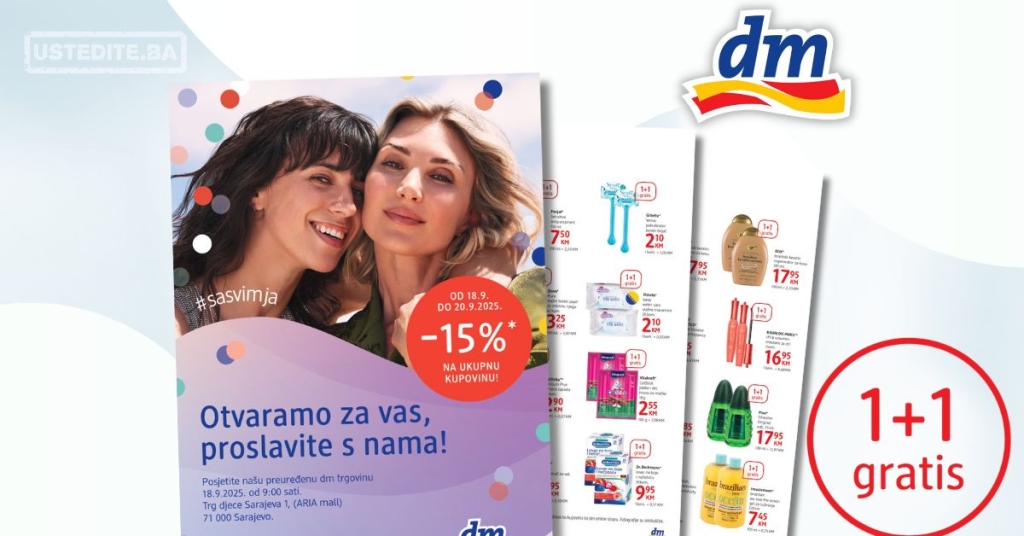dm katalog 1+1 GRATIS