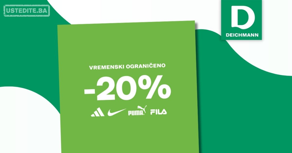 Deichmann SNIŽENJE 4-8.9.2025.
