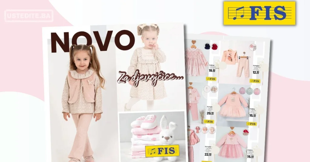 Fis ODJEĆA ZA DJEVOJČICE - septembar 2025.