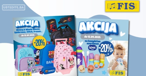 Fis akcija – sniženje do 15.9.2025.