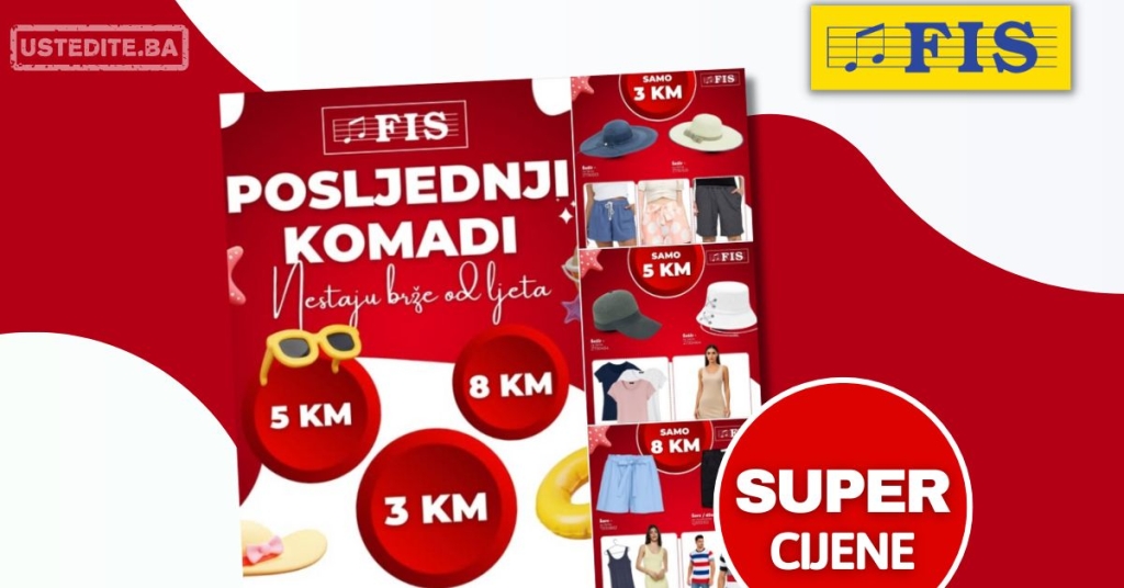Fis akcija POSLJEDNJI KOMADI septembar 2025.
