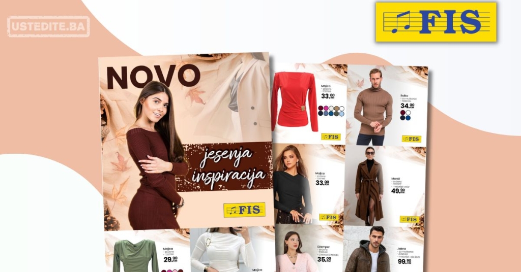 Fis ODJEĆA Jesenja kolekcija – septembar 2025.