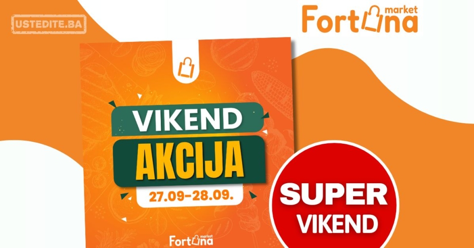 Fortuna vikend akcija 27-28.9.2025.