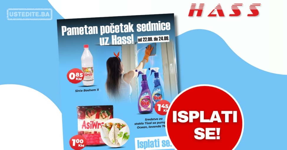 Hass komers AKCIJA