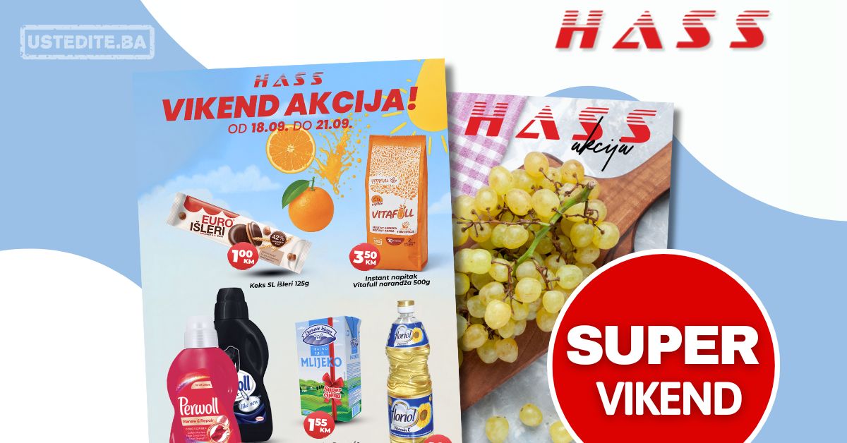 Has komerc vikend akcija 18-21.9.2025.