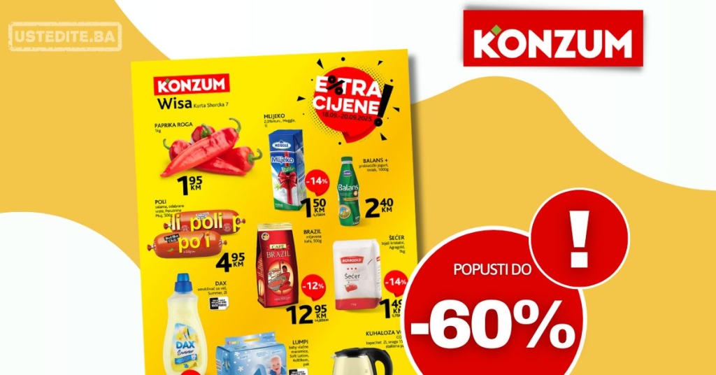 Konzum WISA 18-20.9.2025.