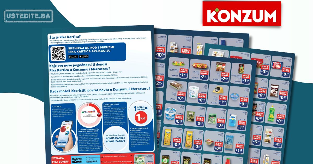 Konzum katalog PIKA KARTICA 16-29.9.2025.