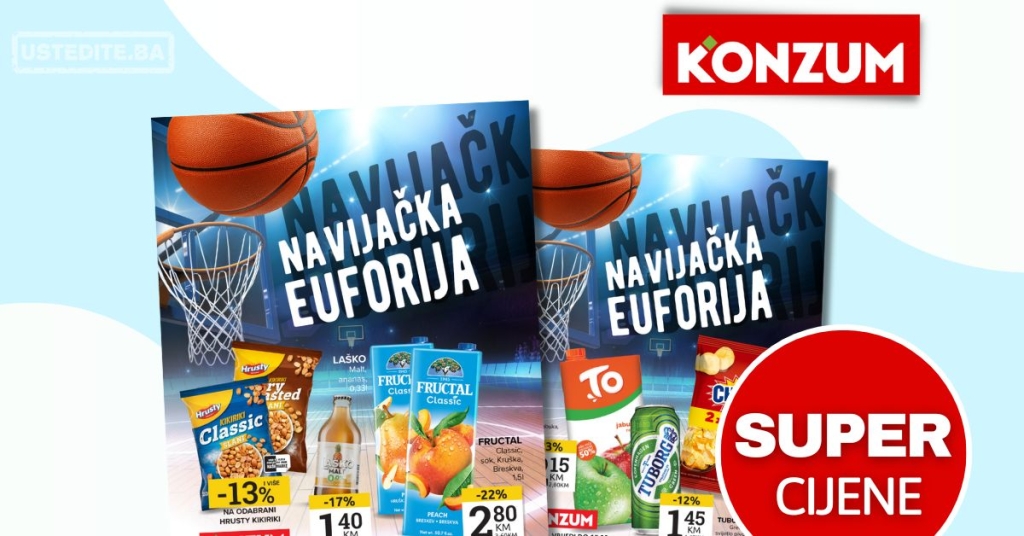 Konzum akcija EUROBASKET 2-15.9.2025.