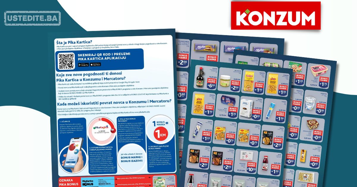 Konzum katalog PIKA KARTICA 2-15.9.2025.