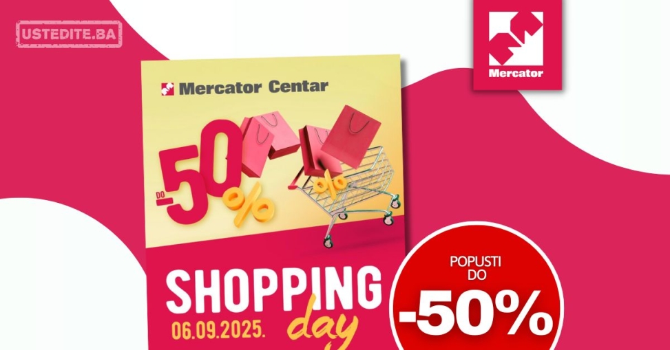 Mercator Shopping day 6.9.2025.