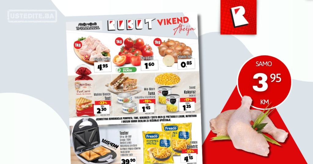 Robot vikend akcija 11-13.9.2025.