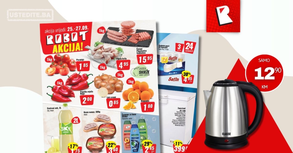 Robot vikend akcija 25-27.9.2025.