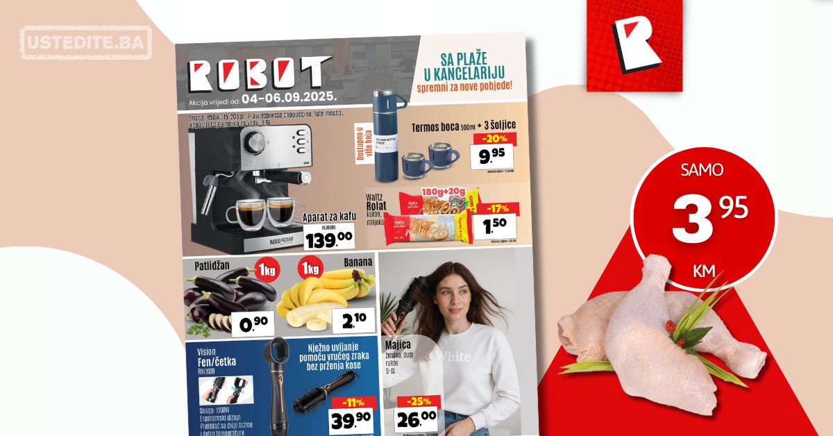 Robot vikend akcija 4-6.9.2025.