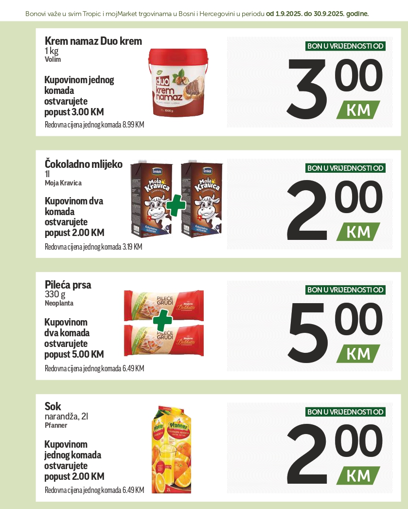 Tropic katalog SUPER BONBONJERA 1-30.9.2025.