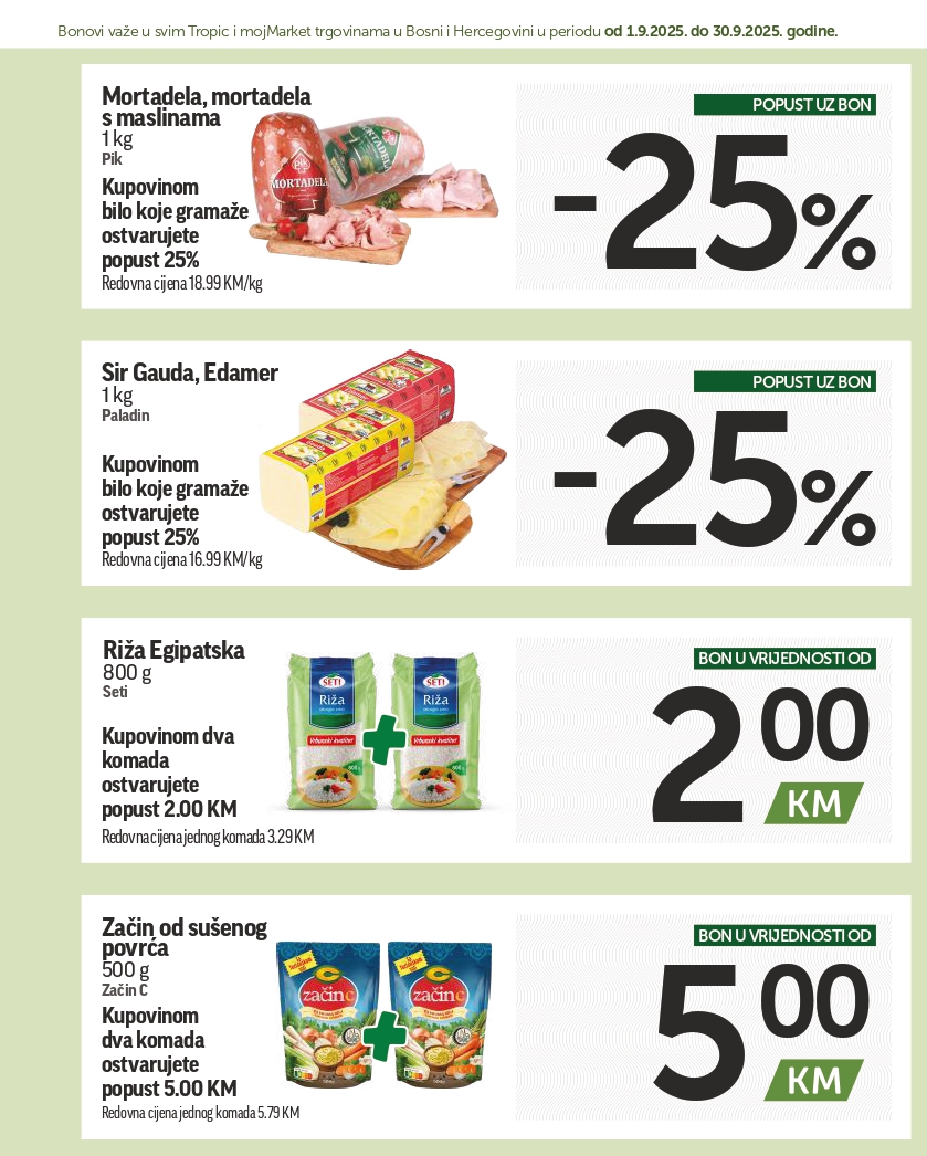 Tropic katalog SUPER BONBONJERA 1-30.9.2025.