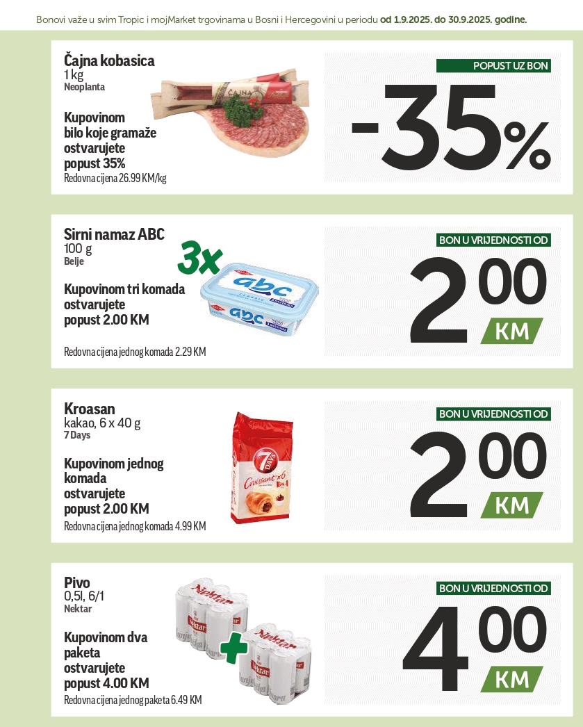 Tropic katalog SUPER BONBONJERA 1-30.9.2025.
