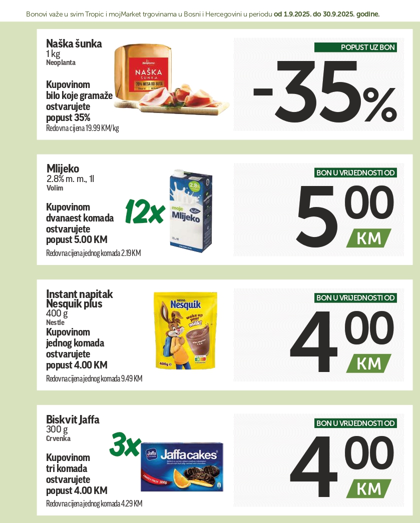Tropic katalog SUPER BONBONJERA 1-30.9.2025.