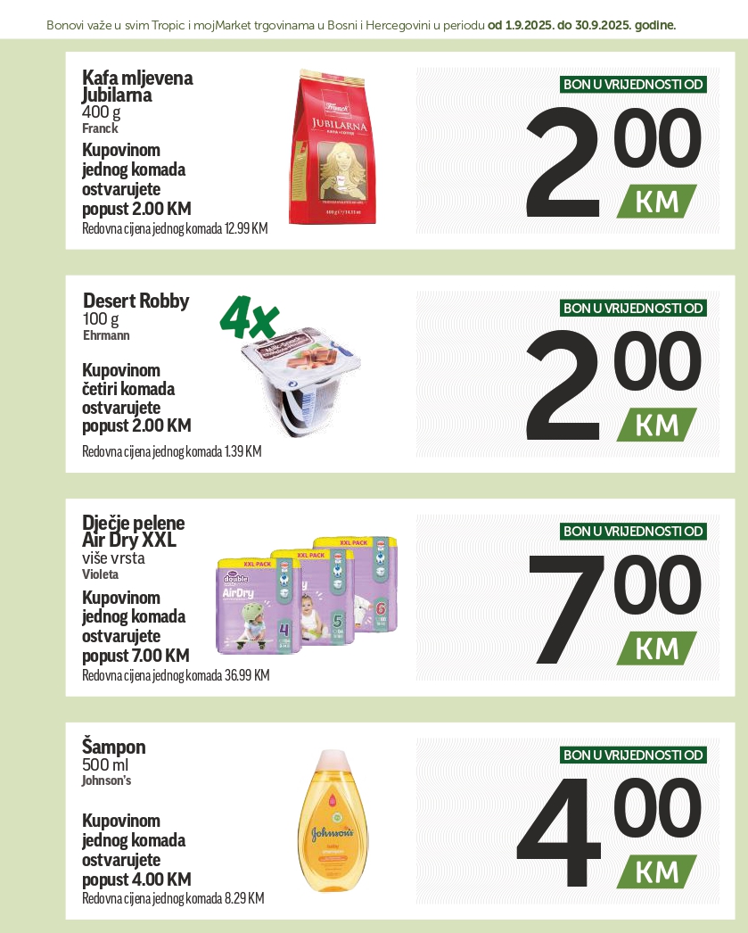 Tropic katalog SUPER BONBONJERA 1-30.9.2025.