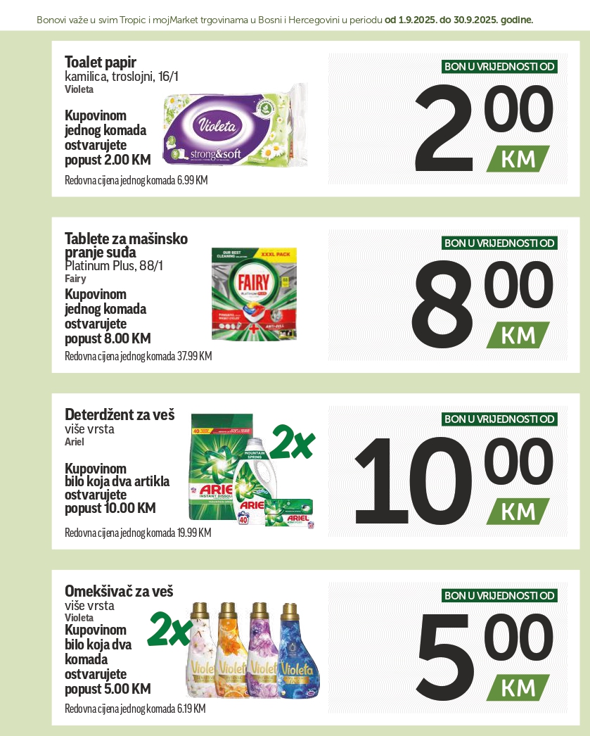 Tropic katalog SUPER BONBONJERA 1-30.9.2025.