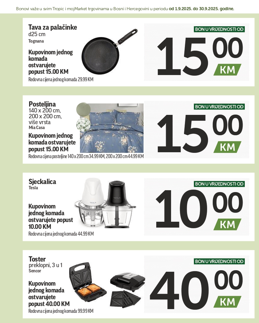 Tropic katalog SUPER BONBONJERA 1-30.9.2025.