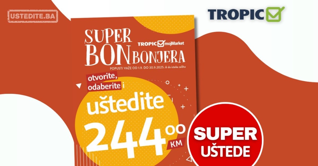 Tropic katalog SUPER BONBONJERA 1-30.9.2025.