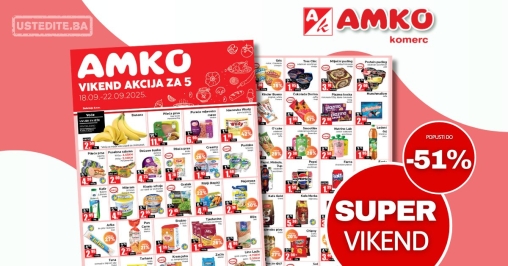 Amko vikend akcija 18-22.9.2025.