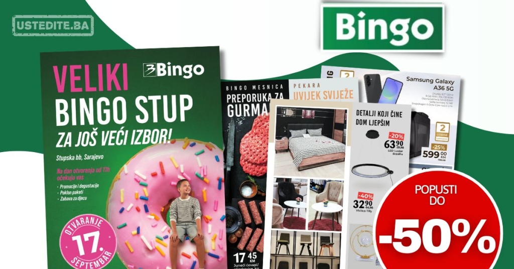 Bingo katalog REOTVORENJE STUP 17.9-1.10.2025.