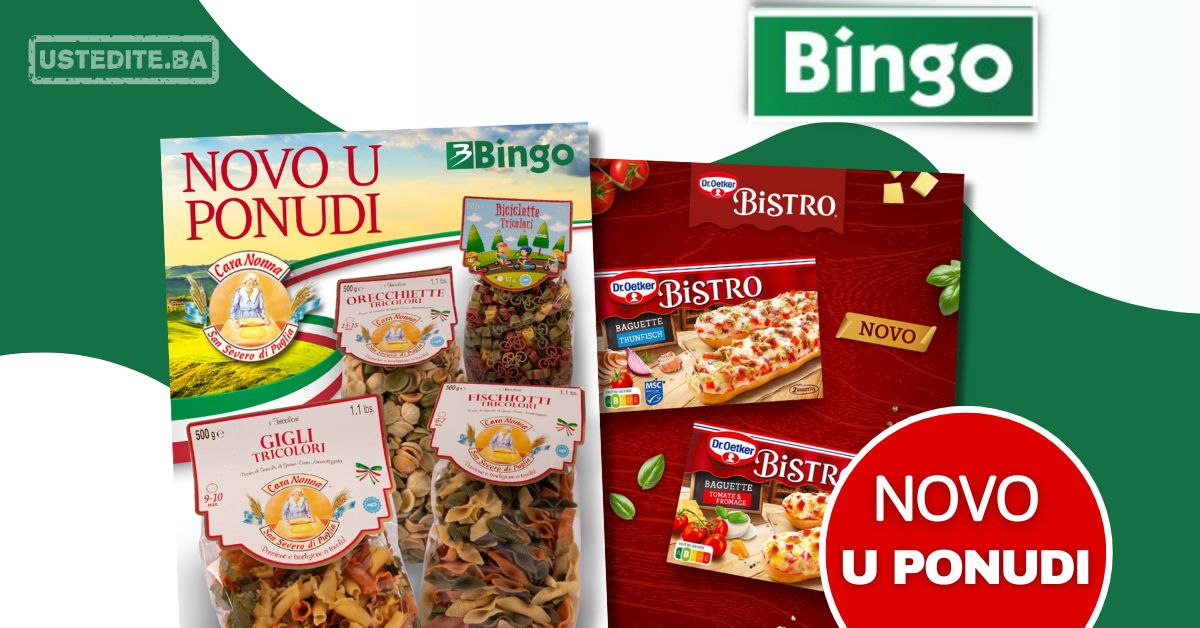 Bingo NOVO U PONUDI – od septembra 2025.