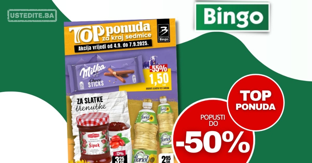 Bingo vikend akcija 4-7.9.2025.