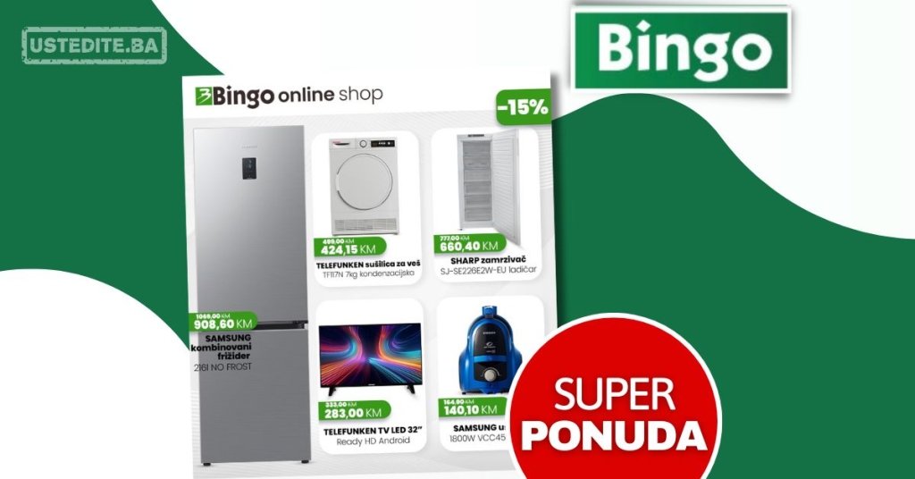 Bingo online shop SUPER AKCIJA 4-13.9.2025.