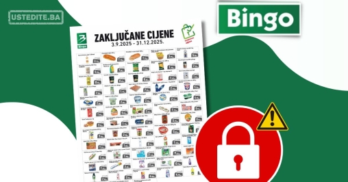 Bingo ZAKLJUČANE CIJENE 1.9-31.12.2025.
