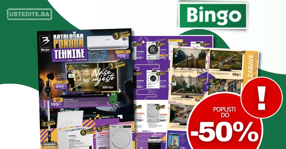 Bingo katalog TEHNIKE 19.9-21.10.2025.