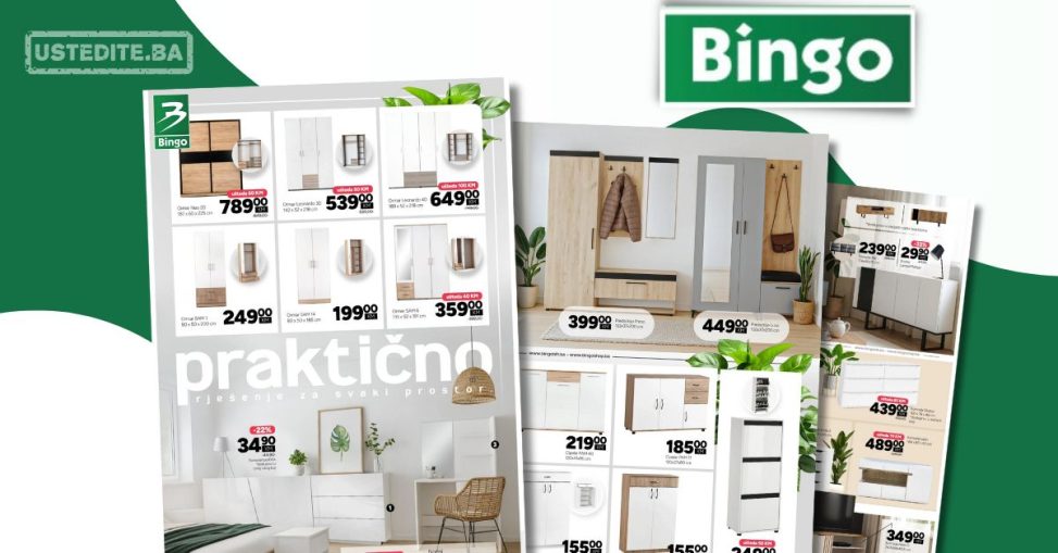 Bingo NAMJEŠTAJ - Praktična rješenja za dom 22.9-24.10.2025.