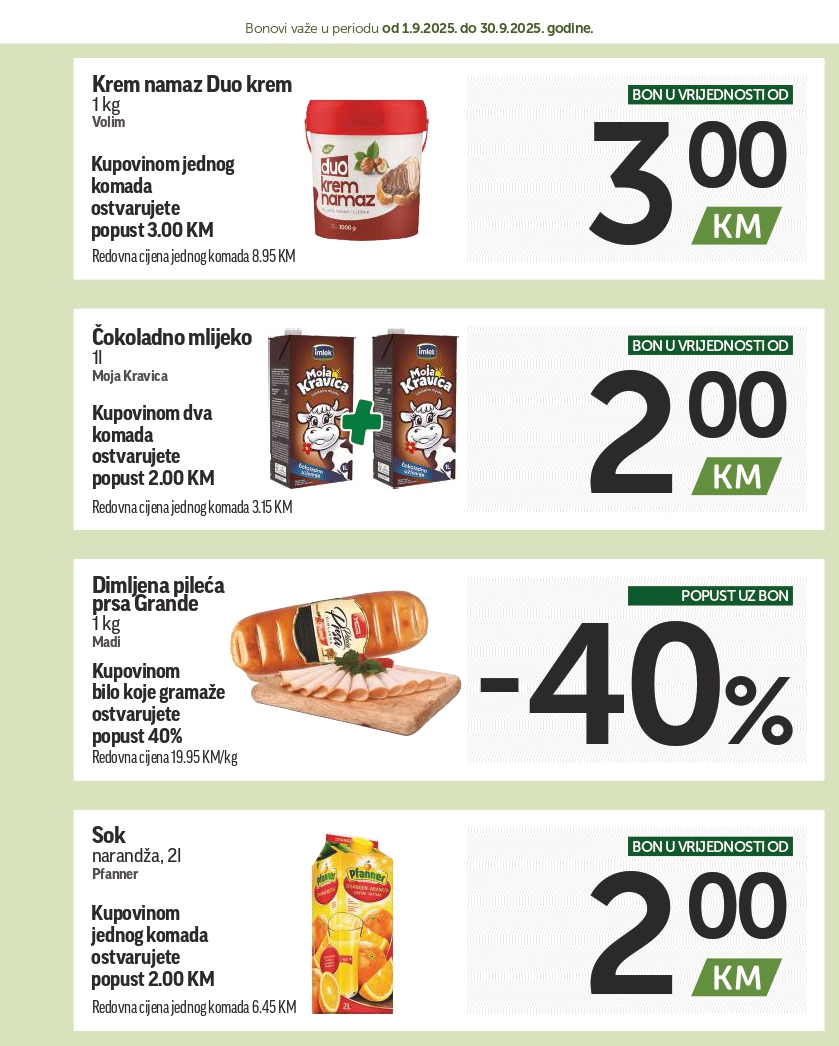 Crvena Jabuka katalog SUPER BONBONJERA 1-30.9.2025.