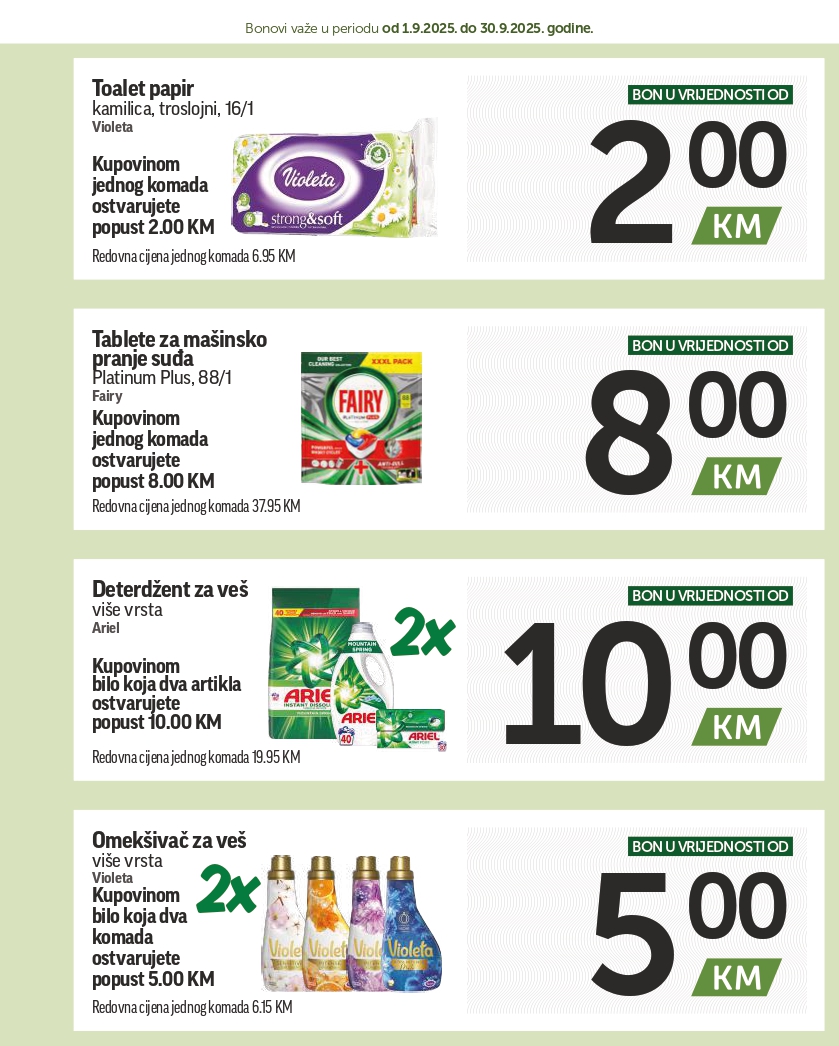 Crvena Jabuka katalog SUPER BONBONJERA 1-30.9.2025.