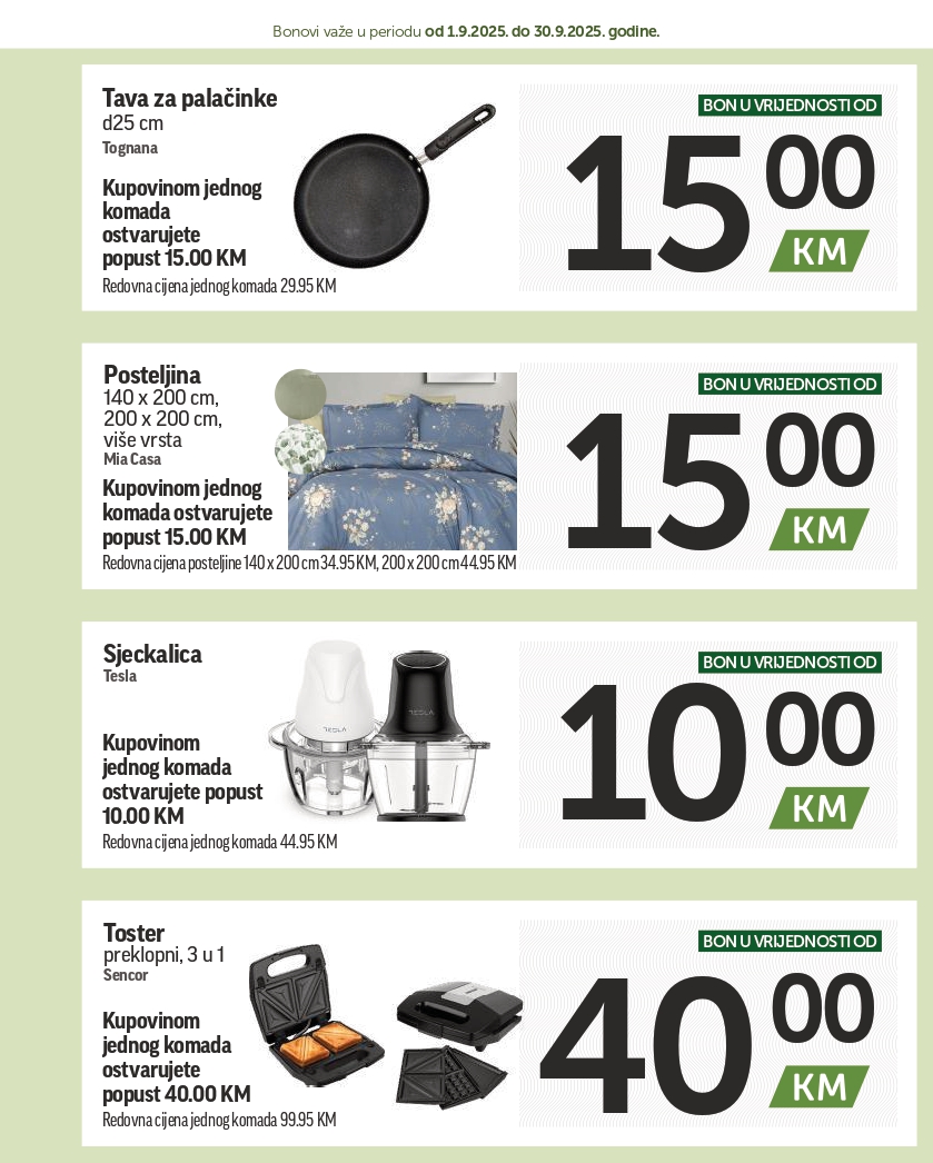 Crvena Jabuka katalog SUPER BONBONJERA 1-30.9.2025.