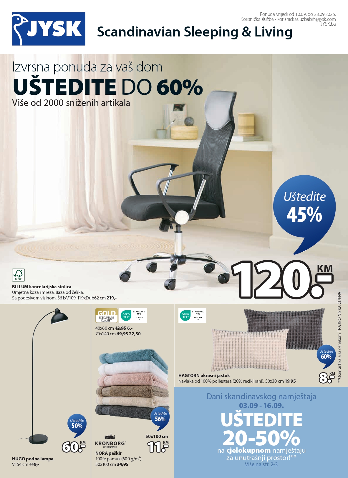 Jysk katalog 10-23.9.2025.