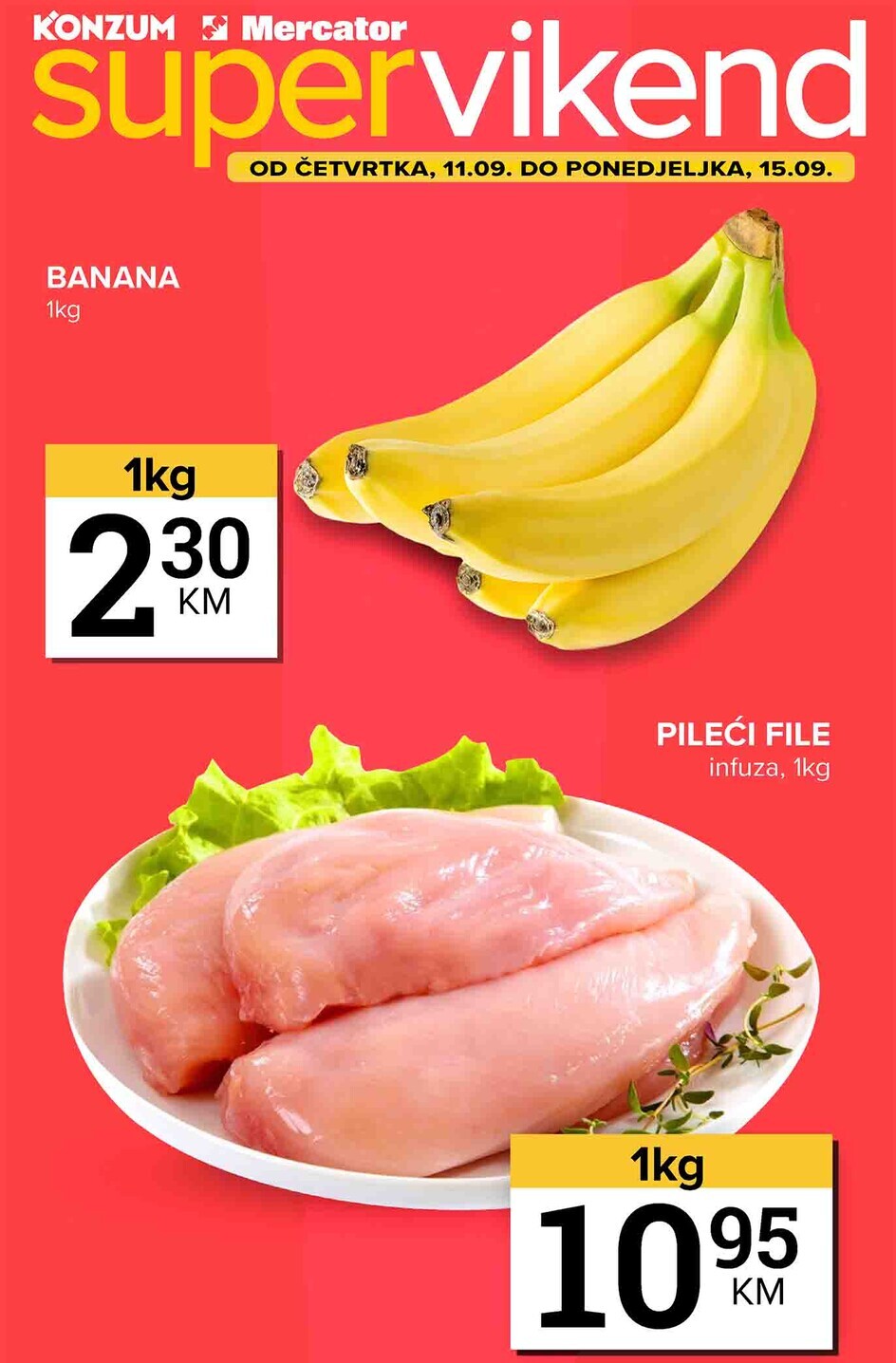 Konzum vikend akcija 11-15.9.2025.